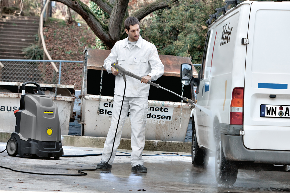 myjka na ciepla wode karcher